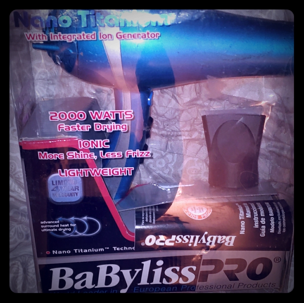 BaByliss Nano Titanium Hairdryer